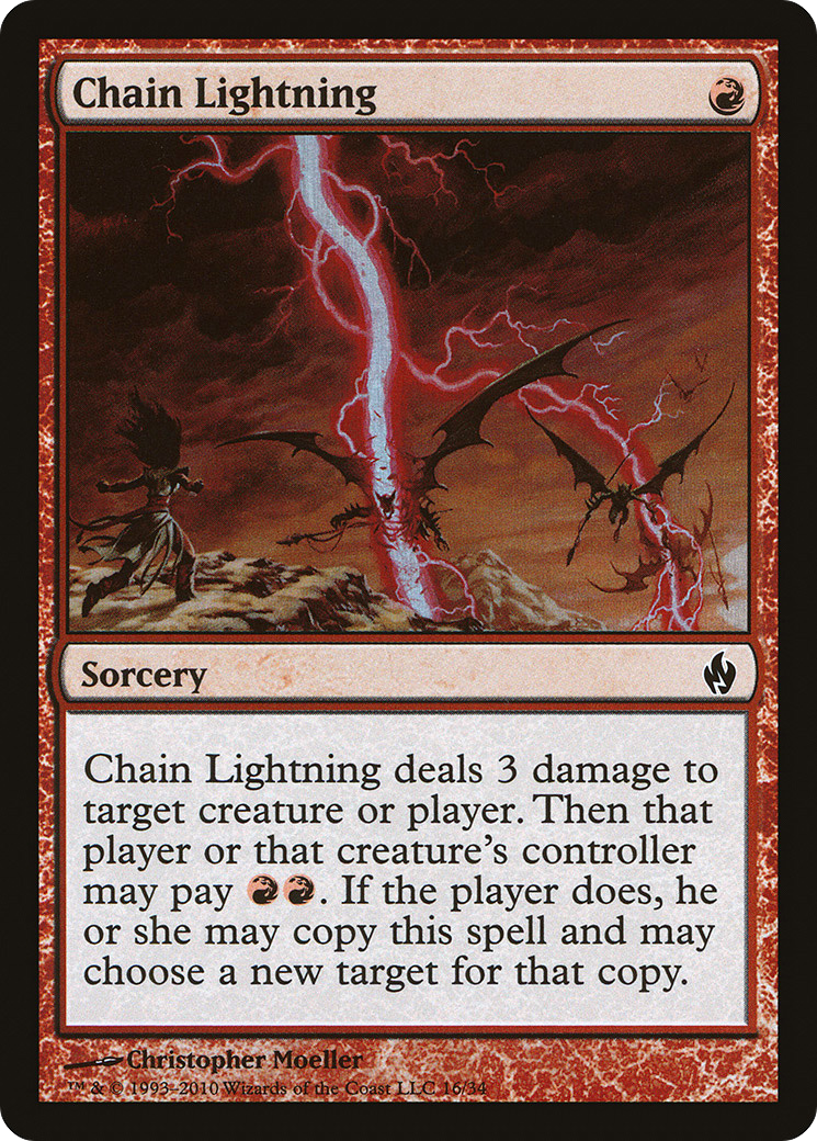 Chain Lightning (PD2-016) [Premium Deck Series: Fire and Lightning] Foil