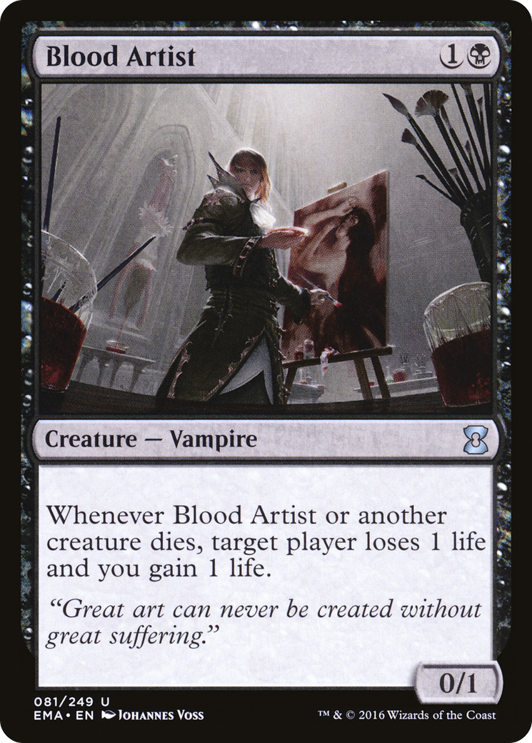 Blood Artist (EMA-081) [Eternal Masters] Foil