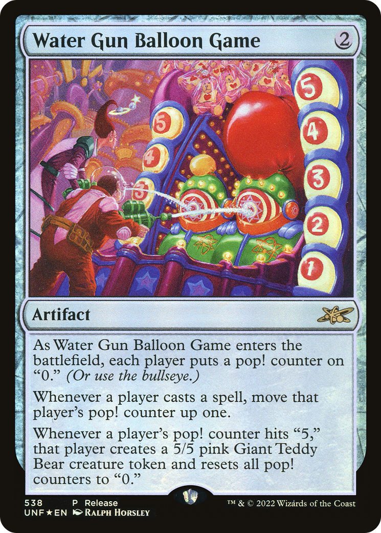Water Gun Balloon Game (LARP-538) [Unfinity] Foil