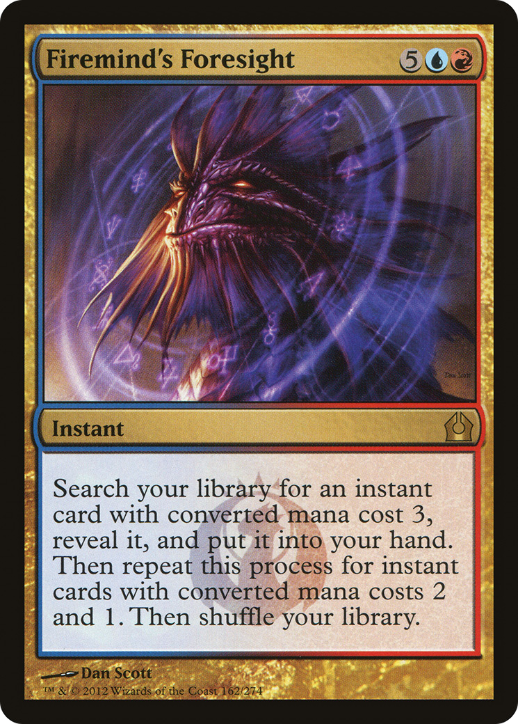 Firemind's Foresight (RTR-162) [Return to Ravnica] Foil