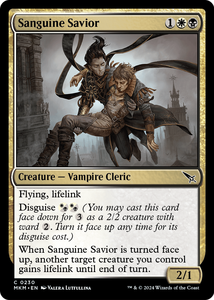 Sanguine Savior (MKM-230) [Murders at Karlov Manor]