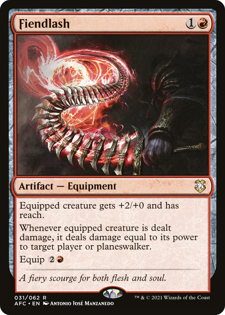 Fiendlash (AFC-031) [Forgotten Realms Commander]