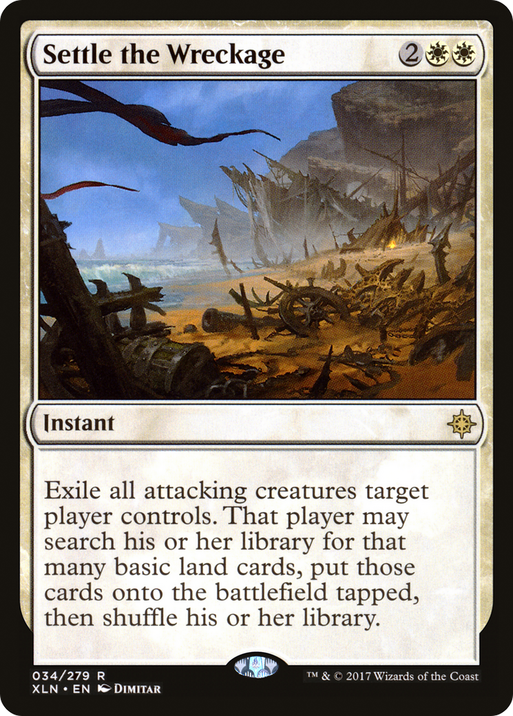 Settle the Wreckage (XLN-034) [Ixalan] Foil