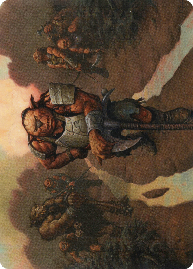 Hobgoblin Bandit Lord // Hobgoblin (AAFR-030) (Borderless) [Adventures in the Forgotten Realms Art Series]