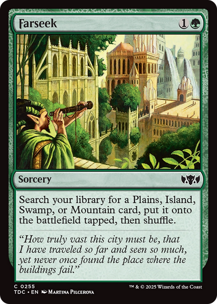 Farseek (TDC-255) [Commander: Tarkir: Dragonstorm]