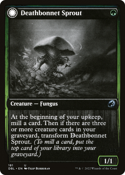 Deathbonnet Sprout (DBL-181) [Innistrad: Double Feature] Foil