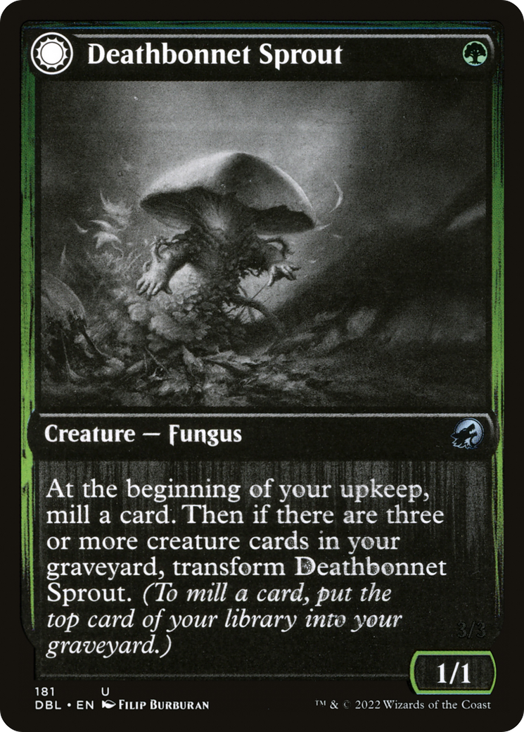 Deathbonnet Sprout (DBL-181) [Innistrad: Double Feature]