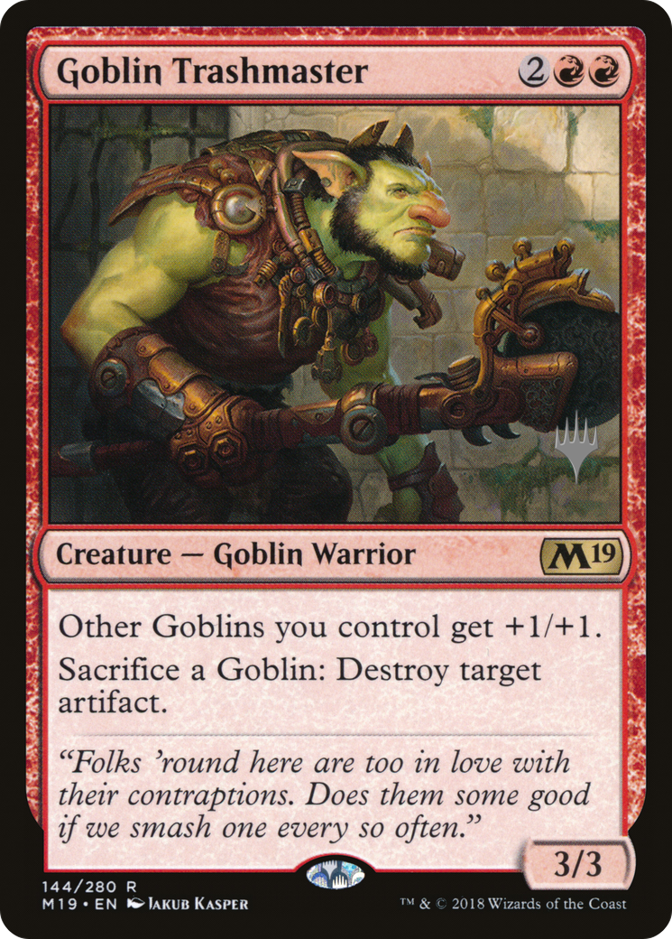 Goblin Trashmaster (PPM20-144) [Promo Pack: Core Set 2019 Promos]
