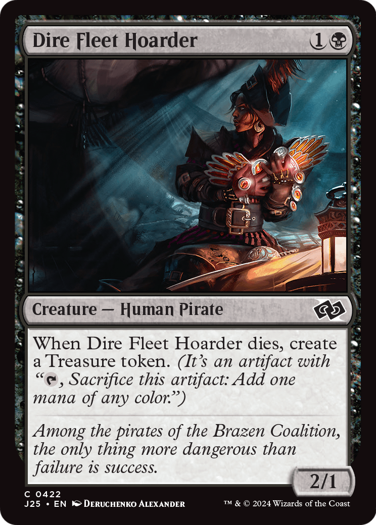 Dire Fleet Hoarder (J25-422) [Foundations Jumpstart]