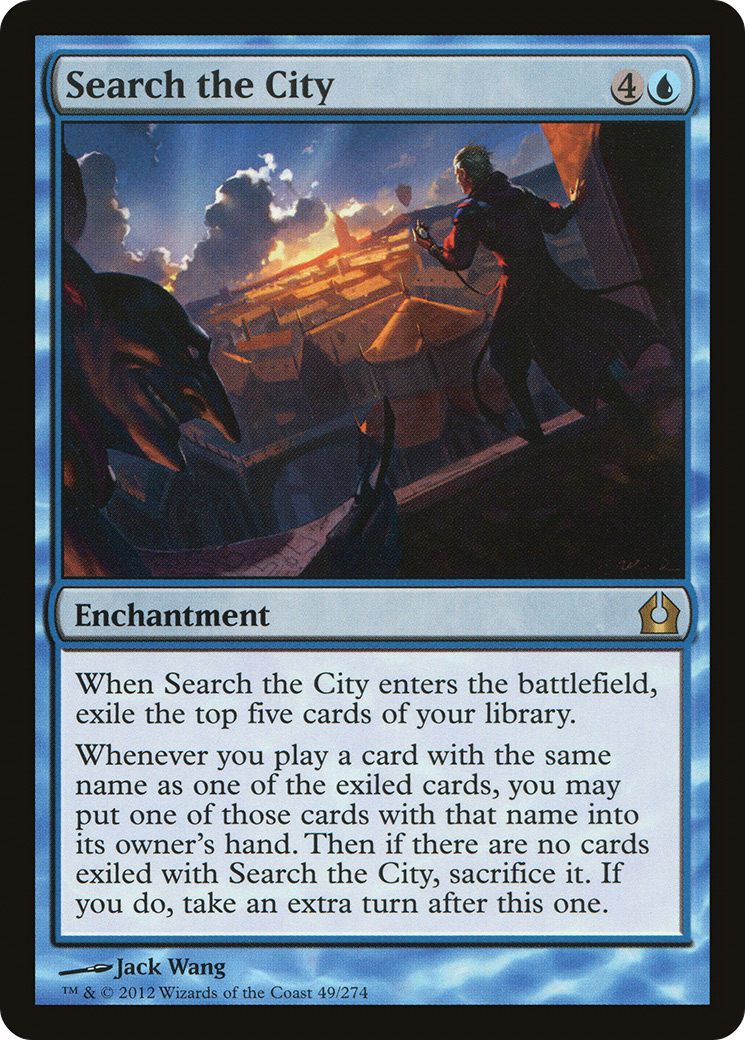 Search the City (RTR-049) [Return to Ravnica] Foil