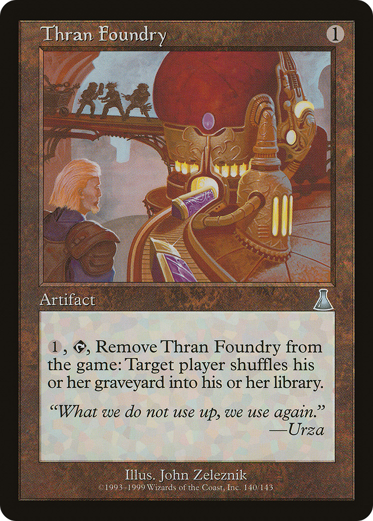 Thran Foundry (UDS-140) [Urza's Destiny] Foil