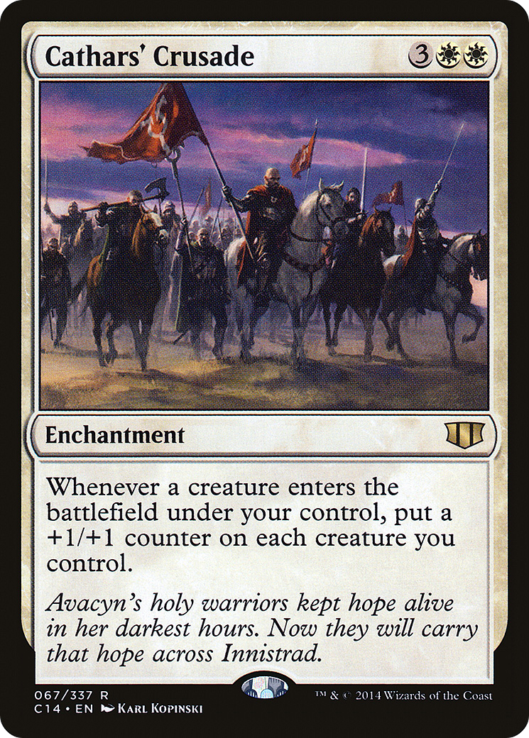 Cathars' Crusade (C14-067) [Commander 2014]