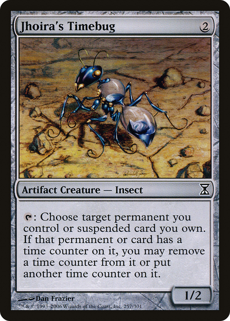 Jhoira's Timebug (TSP-257) [Time Spiral] Foil