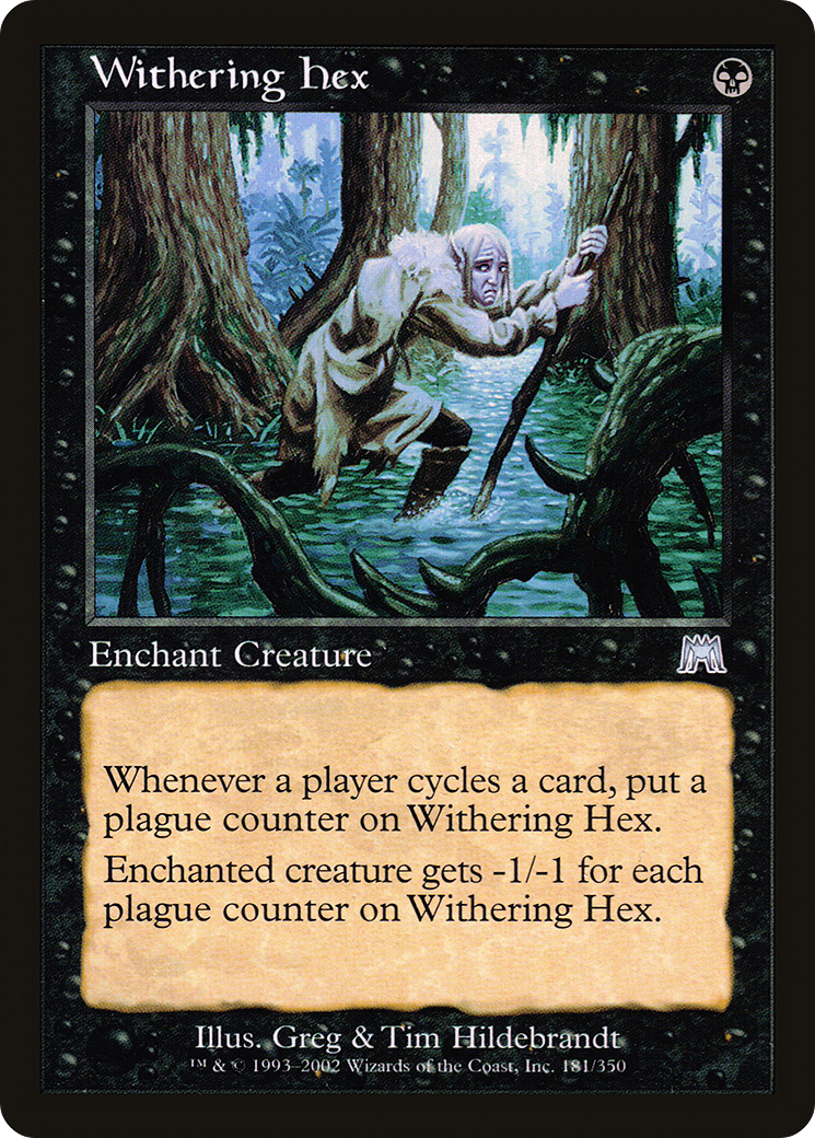 Withering Hex (ONS-181) [Onslaught]