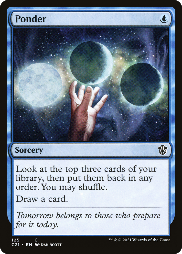 Ponder (C21-125) [Commander 2021]