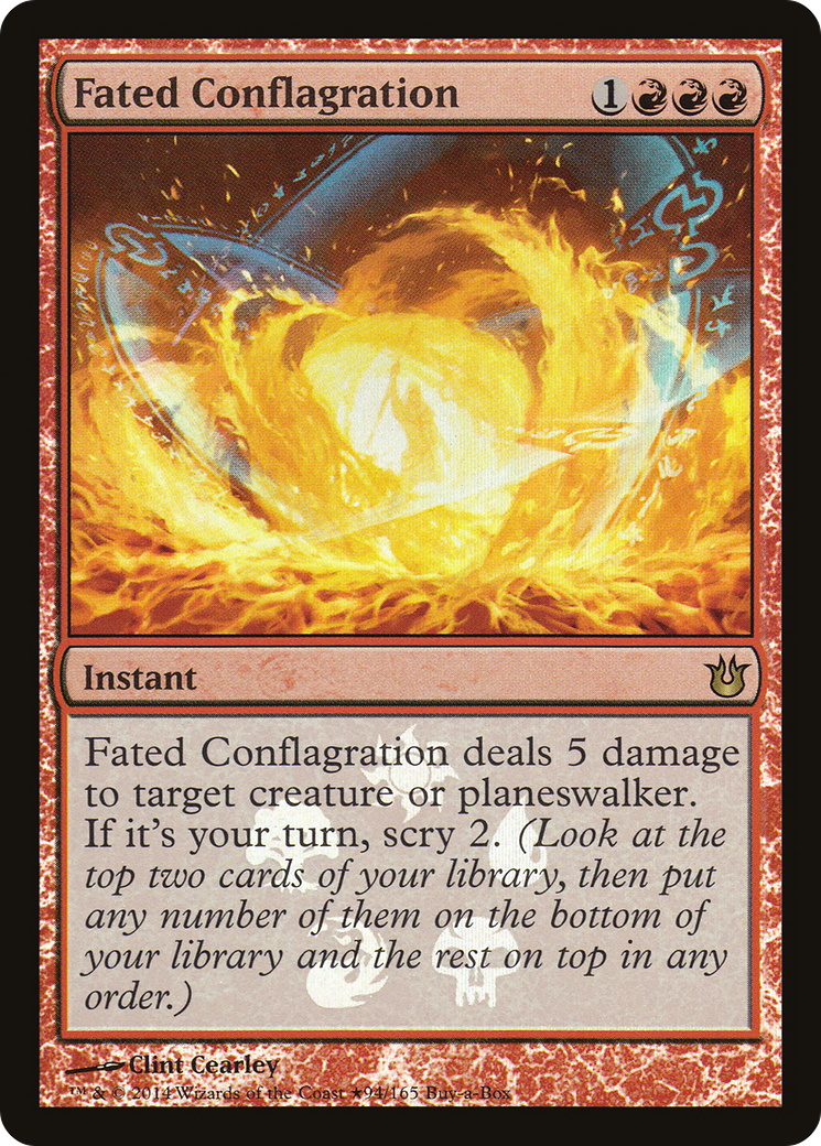 Fated Conflagration (BABP-094) [Born of the Gods Promos] Foil