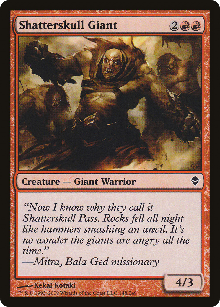 Shatterskull Giant (ZEN-148) [Zendikar]