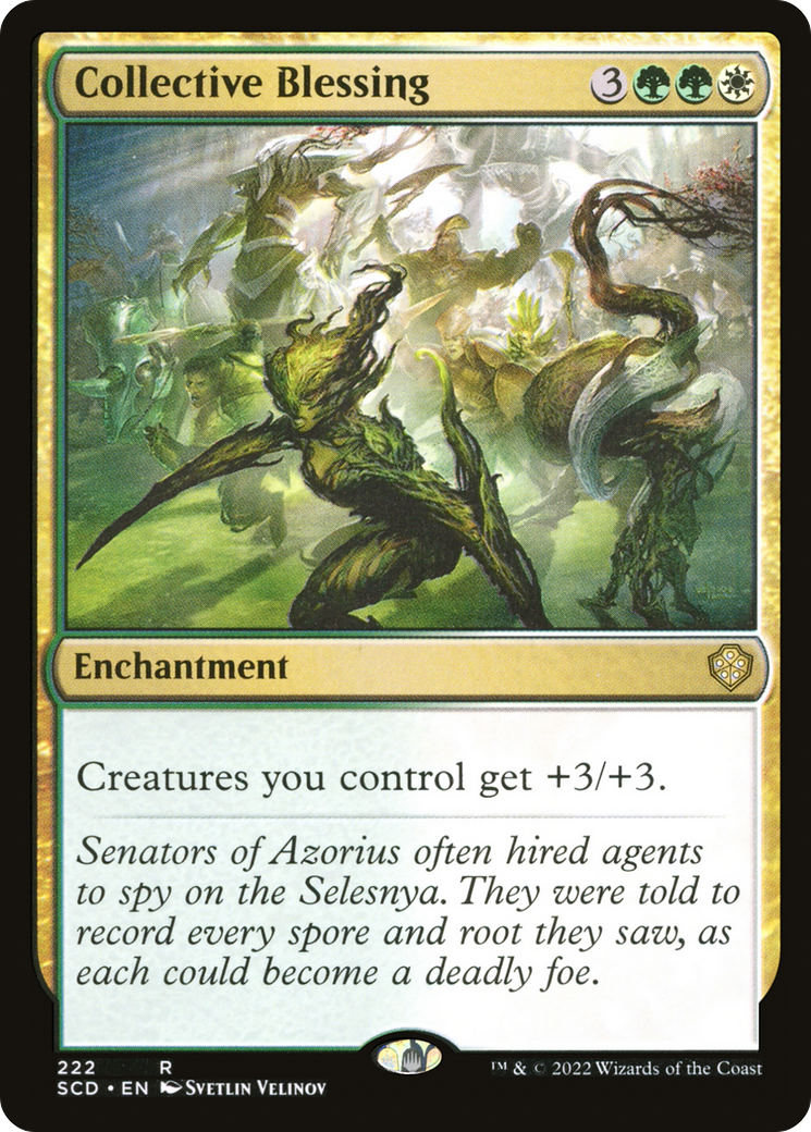 Collective Blessing (SCD-222) [Starter Commander Decks]