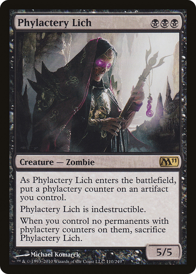 Phylactery Lich (M11-110) [Magic 2011] Foil