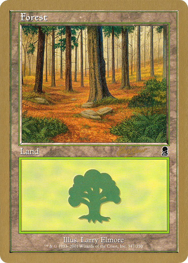 Forest (347) - 2002 Sim Han How (ODY) (WCD-SHH347) [World Championship Decks 2002]