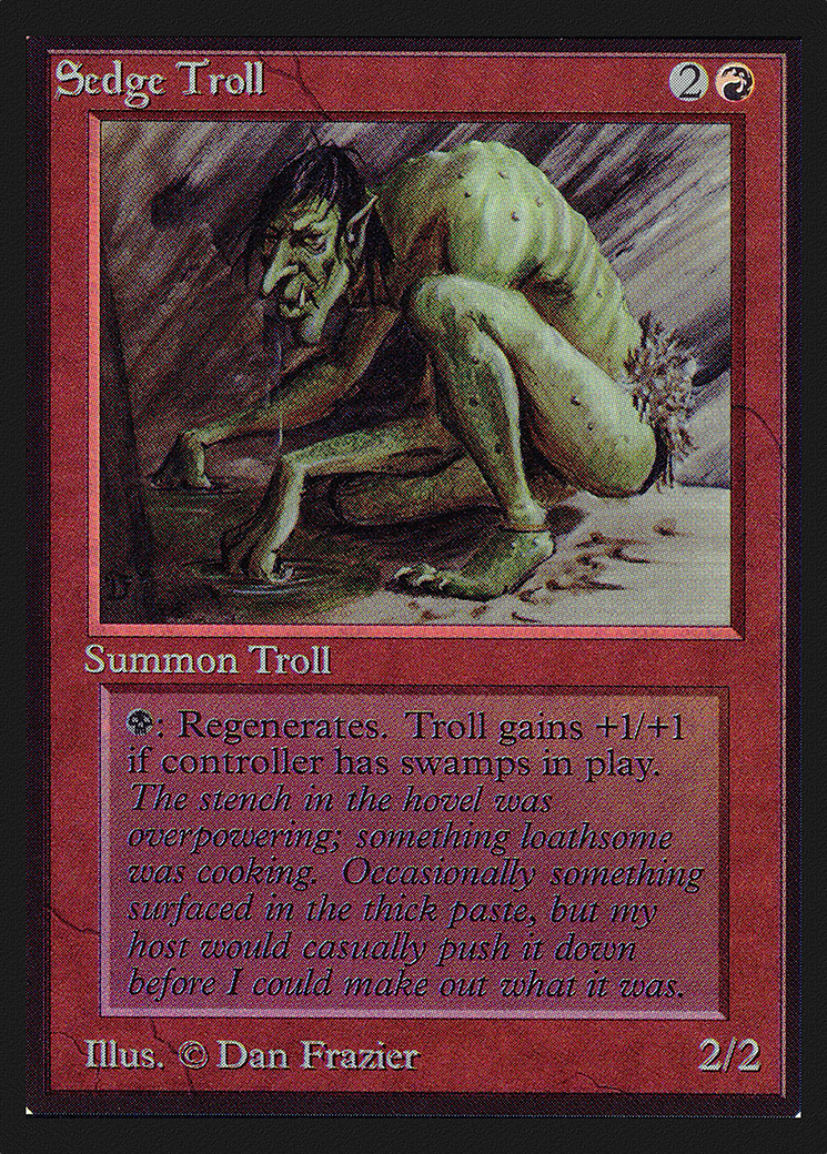 Sedge Troll (IE) [Intl. Collectors' Edition]