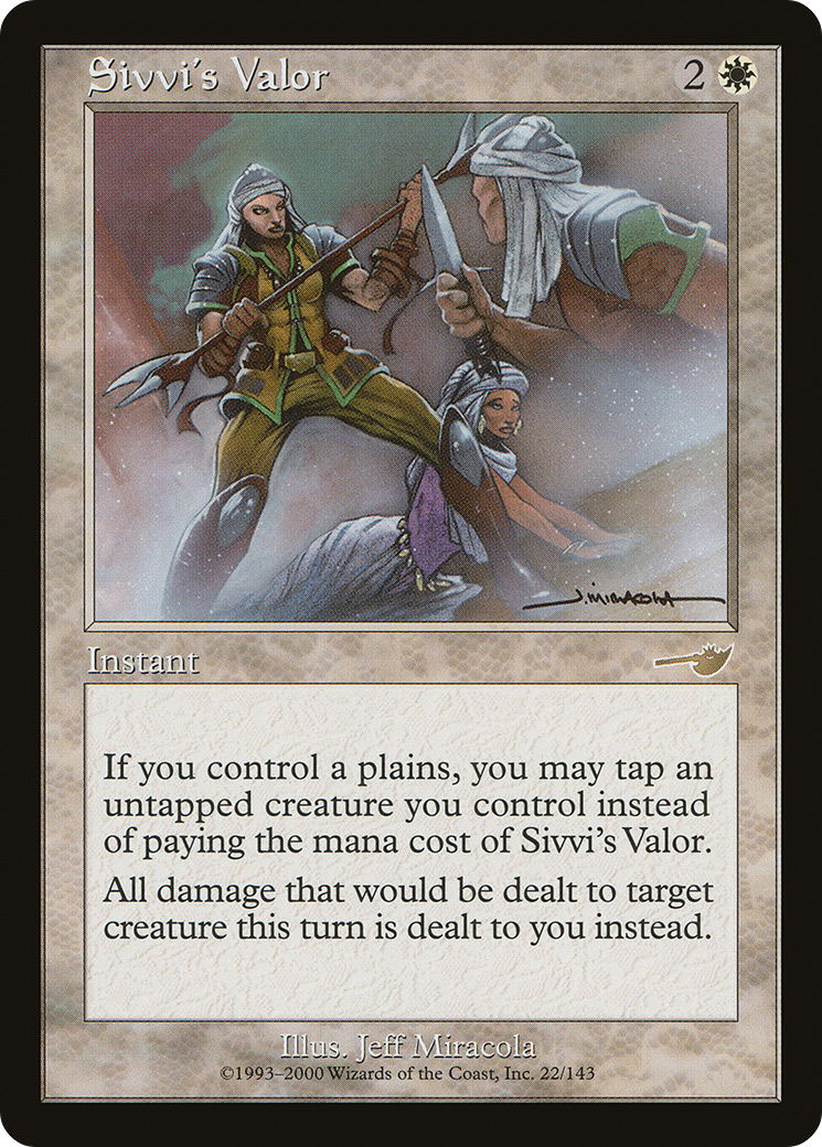 Sivvi's Valor (NMS-022) [Nemesis]