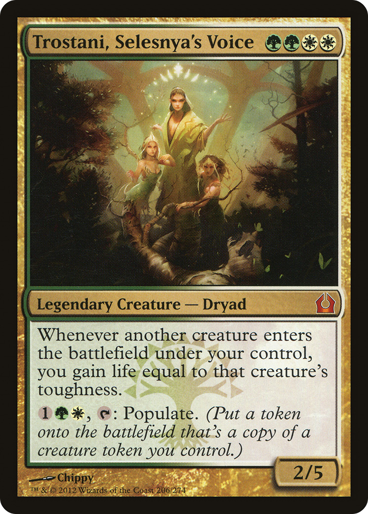 Trostani, Selesnya's Voice (RTR-206) [Return to Ravnica] Foil