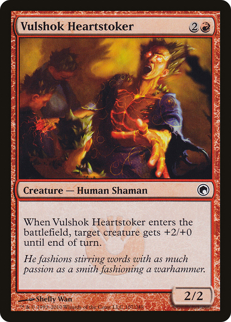Vulshok Heartstoker (SOM-107) [Scars of Mirrodin]
