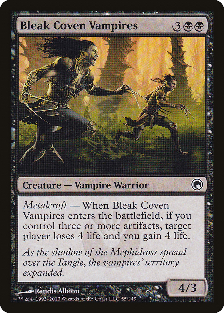 Bleak Coven Vampires (SOM-055) [Scars of Mirrodin]