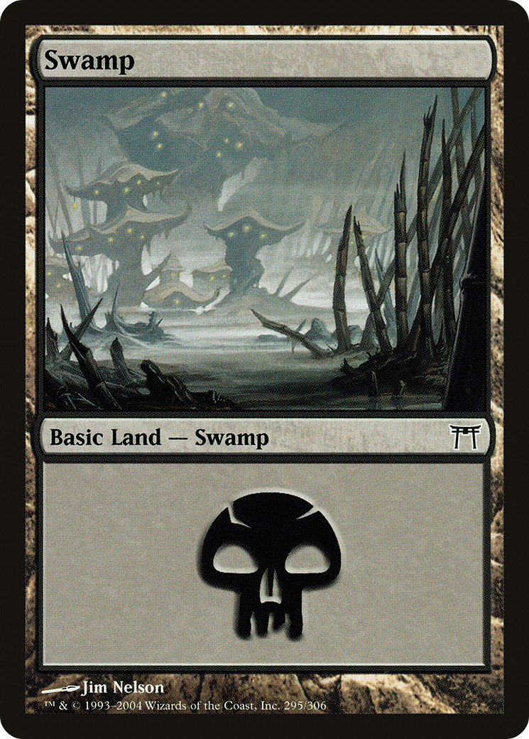 Swamp (CHK-295) [Champions of Kamigawa]