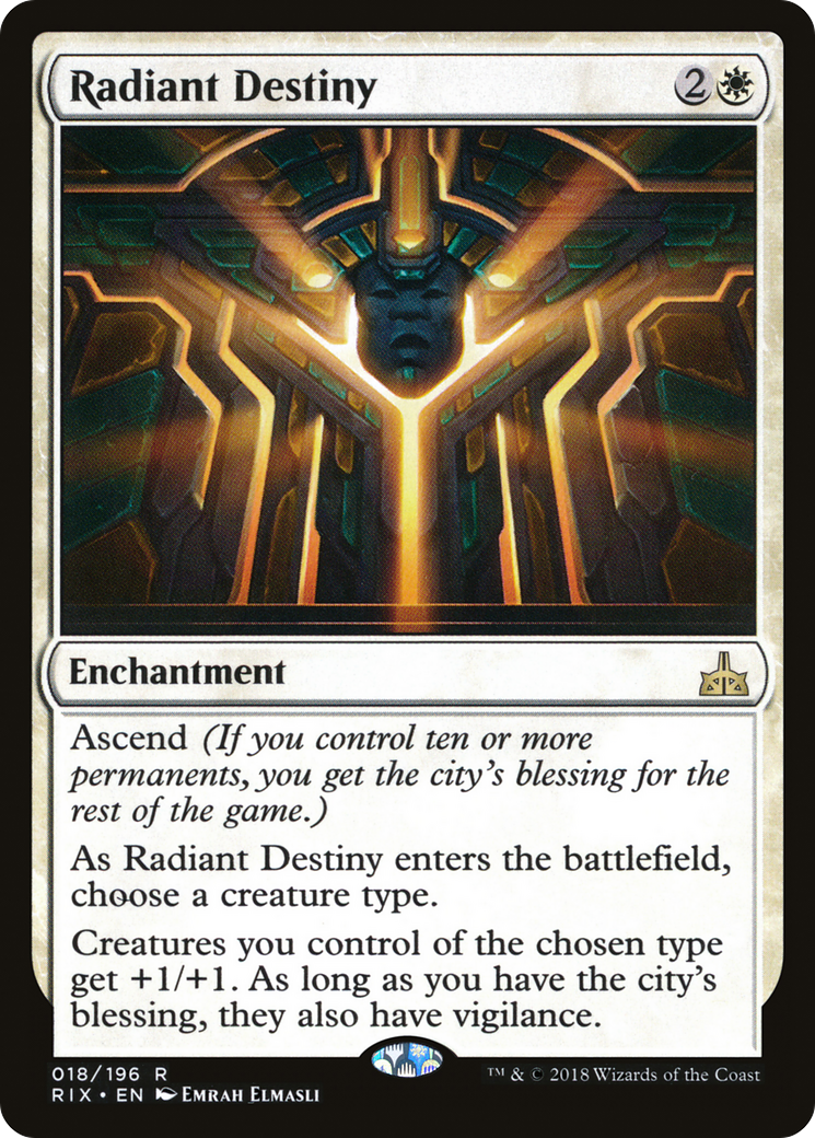 Radiant Destiny (RIX-018) [Rivals of Ixalan]