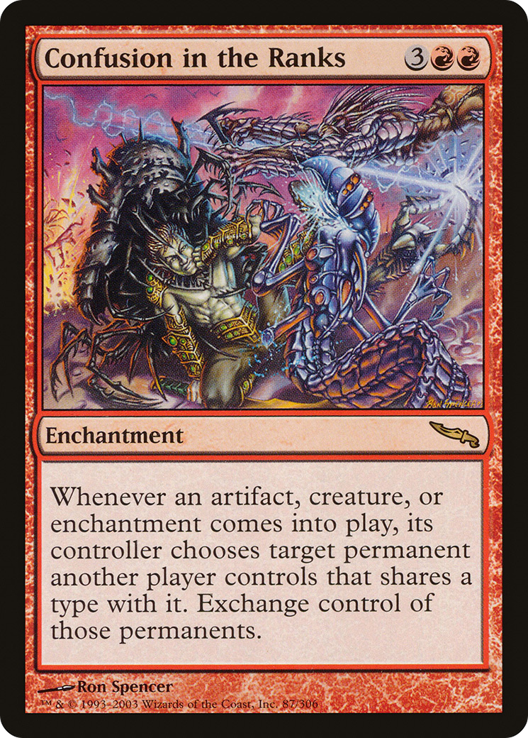 Confusion in the Ranks (MRD-087) [Mirrodin] Foil
