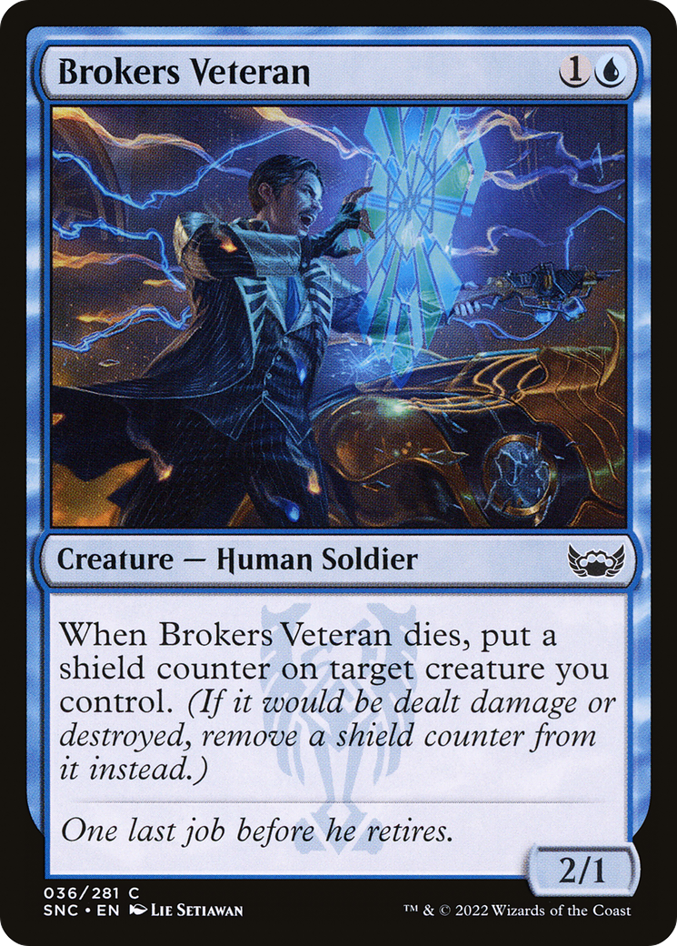 Brokers Veteran (SNC-036) [Streets of New Capenna] Foil