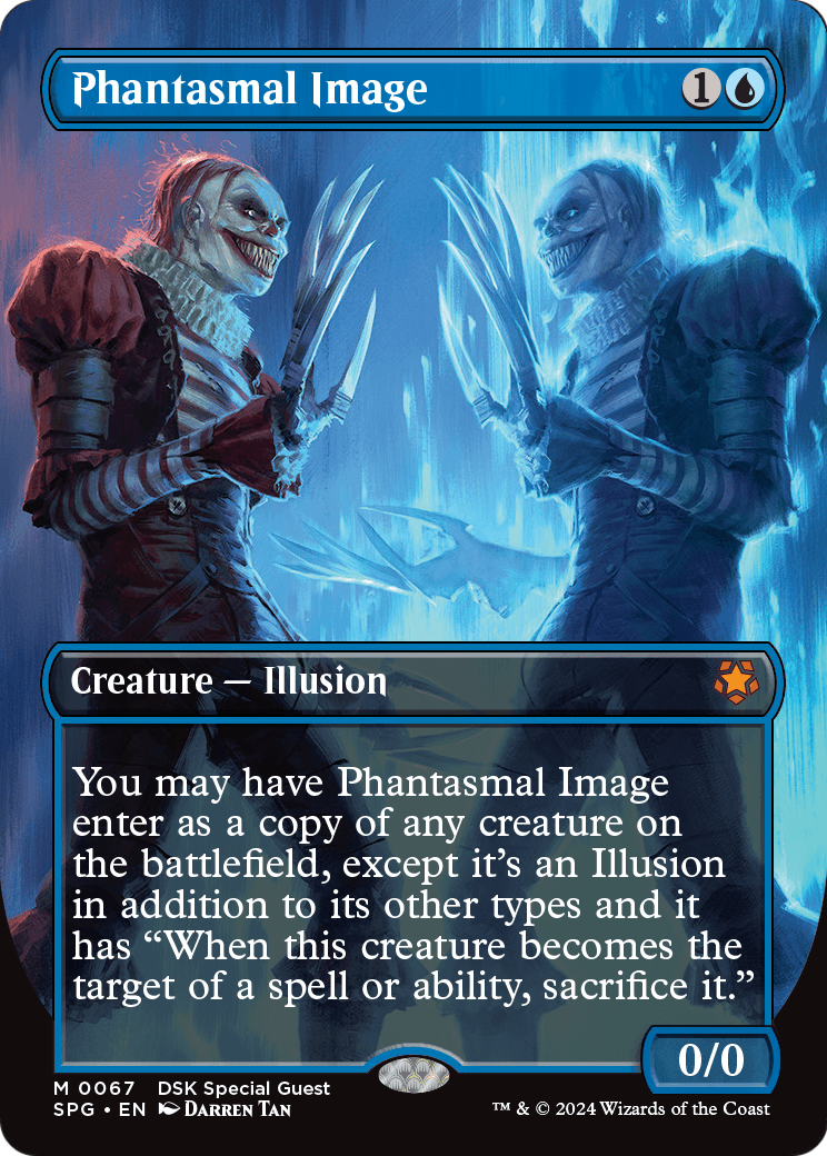 Phantasmal Image (Borderless) (SPG-067) [Special Guests] Foil