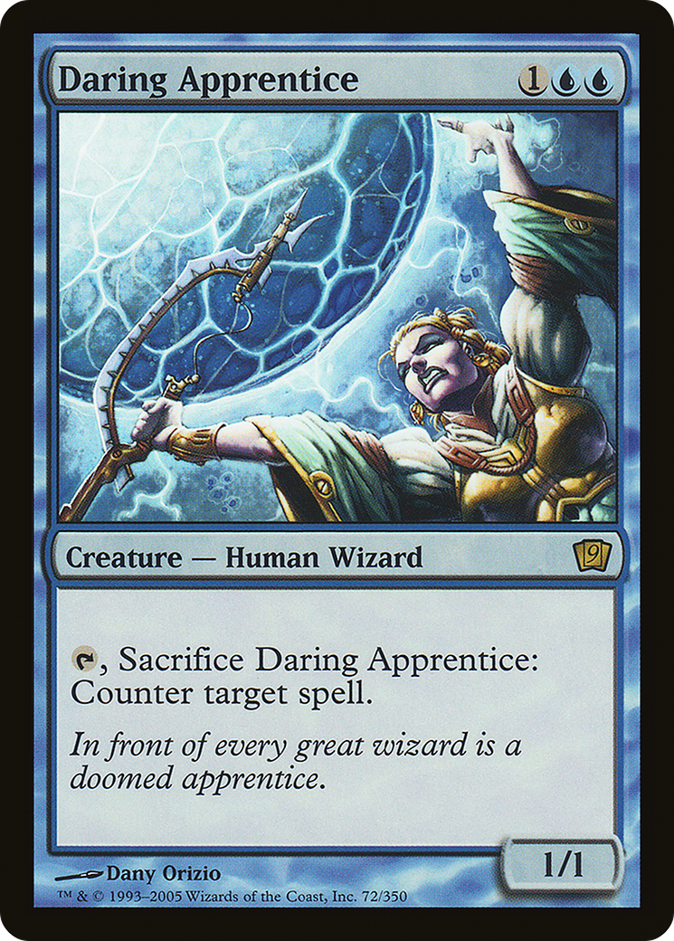 Daring Apprentice (9ED-072) [9th Edition] Foil