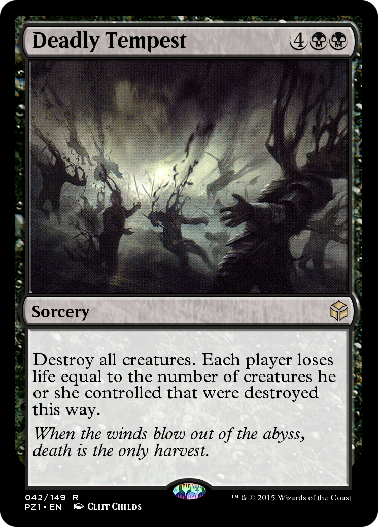 Deadly Tempest (PZ1-042) [Legendary Cube Prize Pack]
