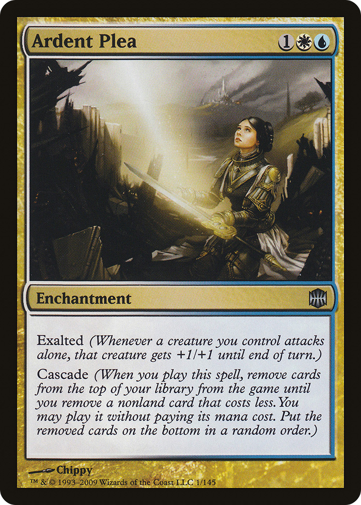 Ardent Plea (ARB-001) [Alara Reborn] Foil