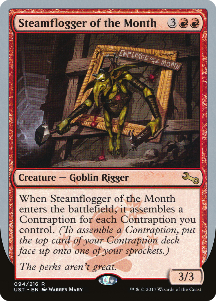 Steamflogger of the Month (UST-094) [Unstable] Foil