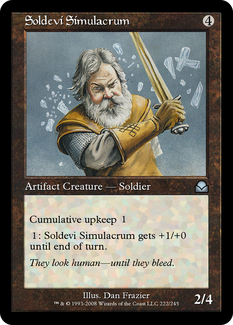 Soldevi Simulacrum (ME2-222) [Masters Edition II] Foil