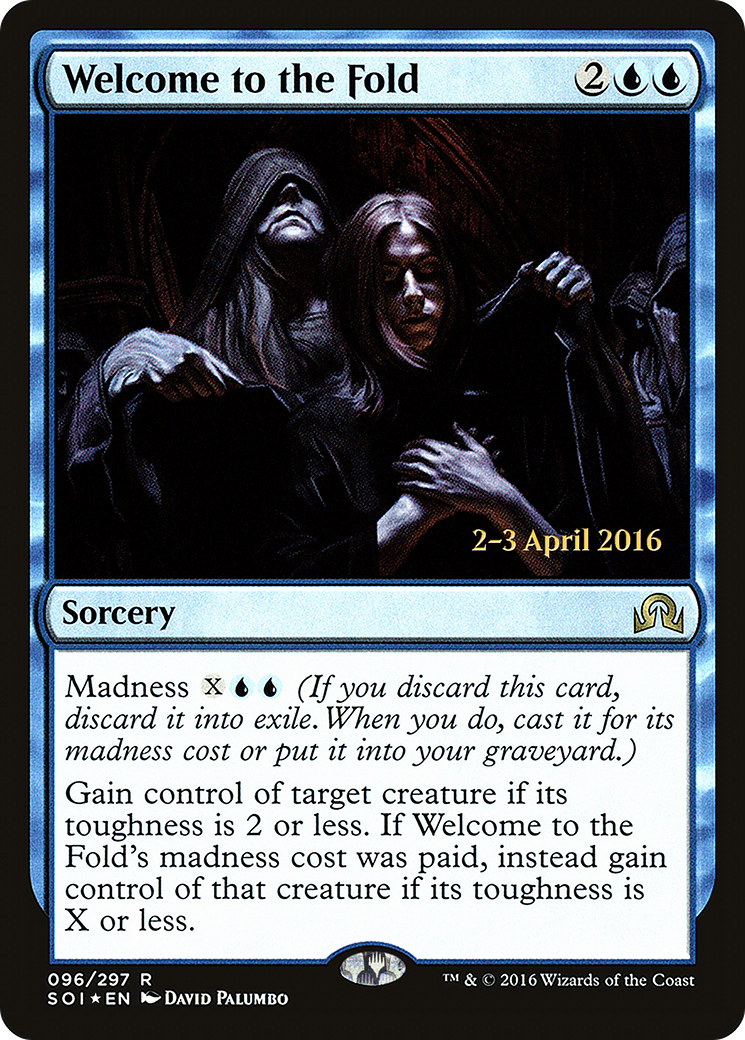 Welcome to the Fold (PRE-96S) [Shadows over Innistrad Promos] Foil