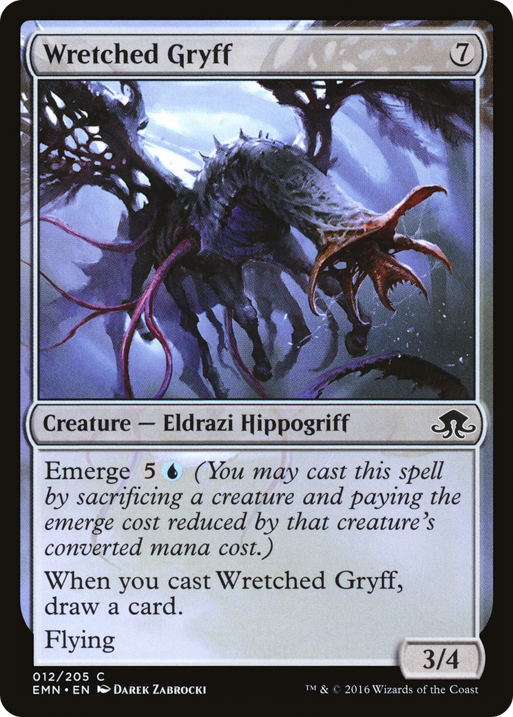 Wretched Gryff (EMN-012) [Eldritch Moon] Foil