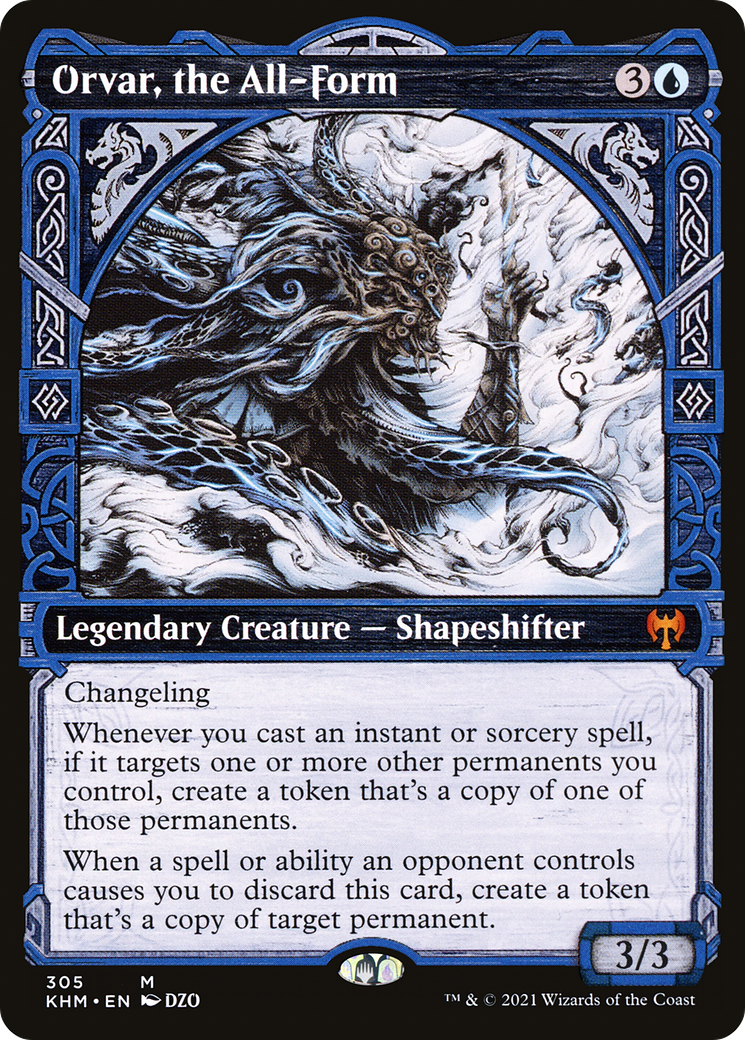 Orvar, the All-Form (Showcase) (KHM-305) [Kaldheim] Foil
