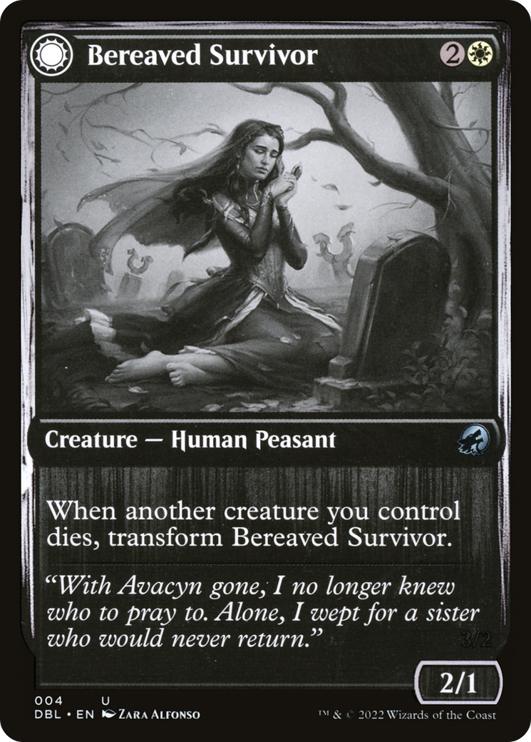 Bereaved Survivor (DBL-004) [Innistrad: Double Feature] Foil