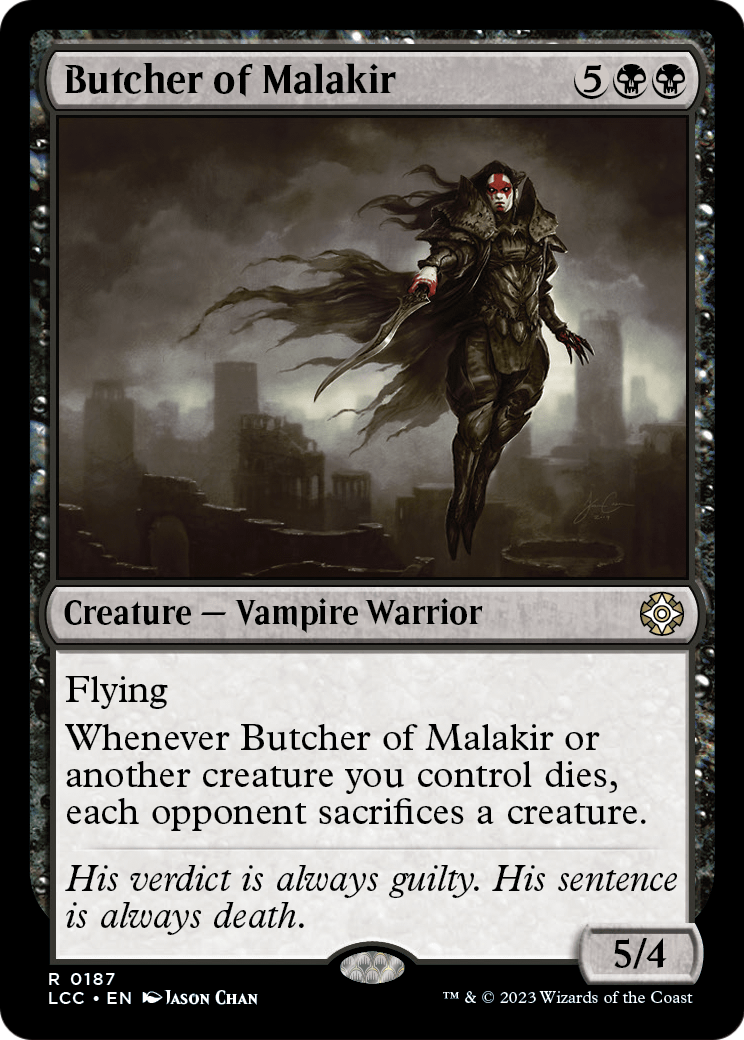 Butcher of Malakir (LCC-187) [The Lost Caverns of Ixalan Commander]