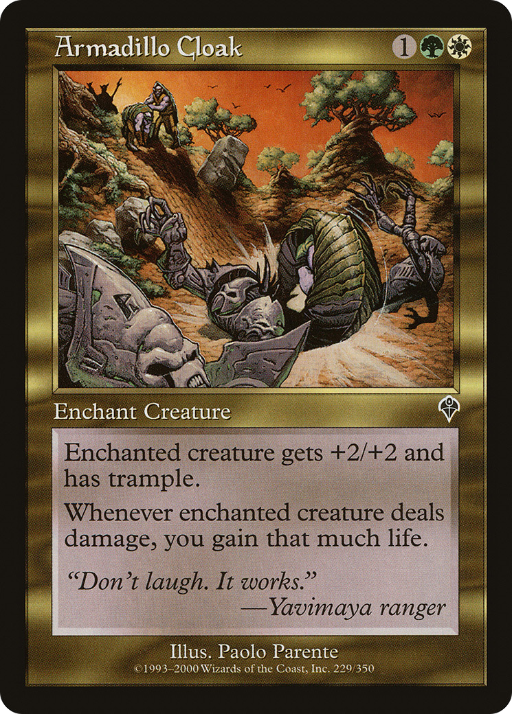 Armadillo Cloak (INV-229) [Invasion] Foil