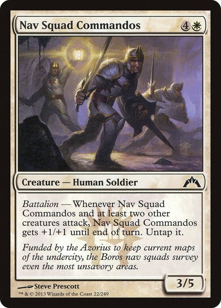 Nav Squad Commandos (GTC-022) [Gatecrash] Foil