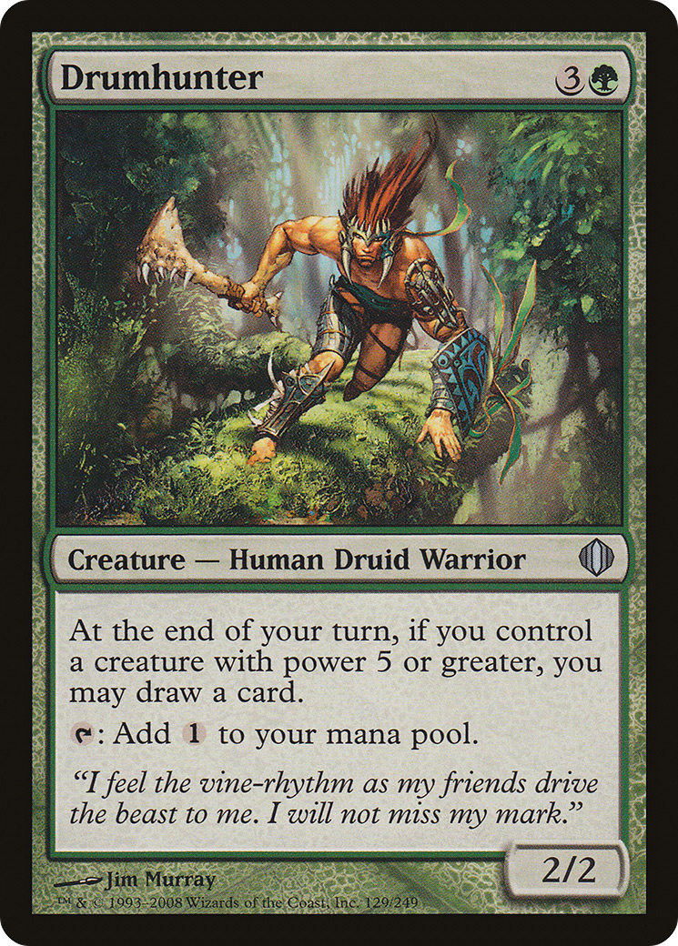 Drumhunter (ALA-129) [Shards of Alara] Foil