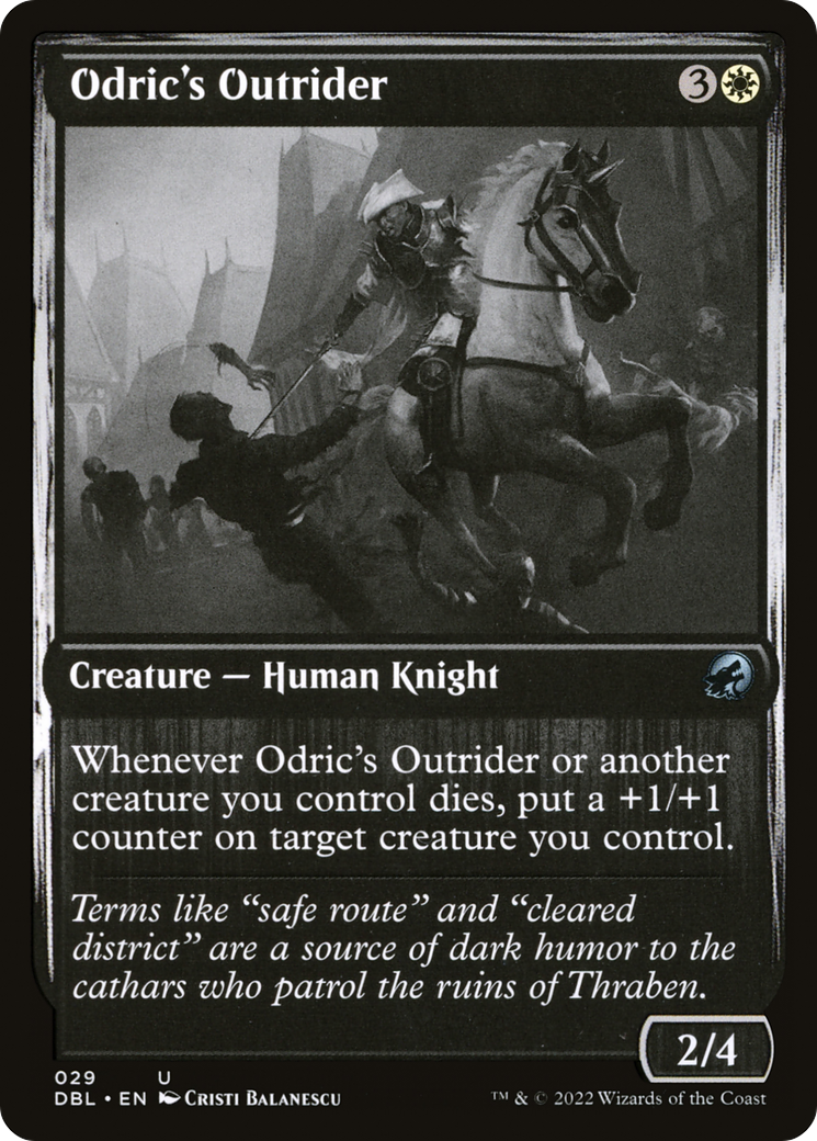 Odric's Outrider (DBL-029) [Innistrad: Double Feature] Foil