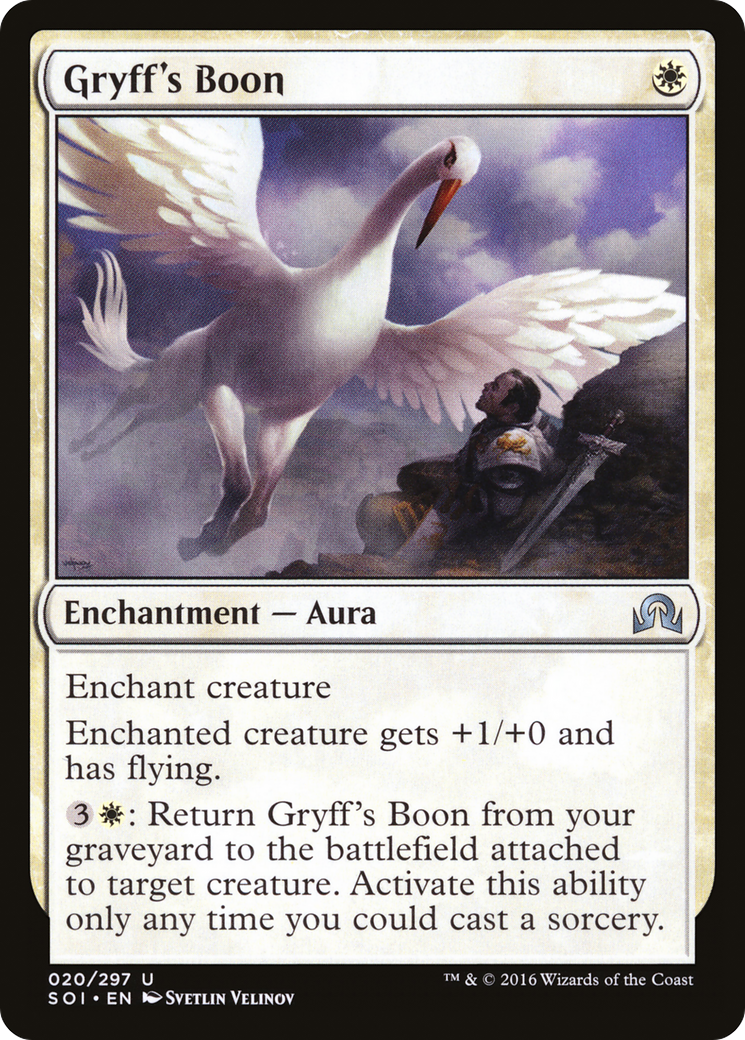 Gryff's Boon (SOI-020) [Shadows over Innistrad]