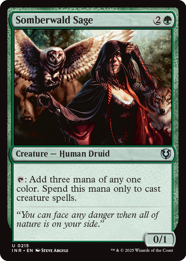 Somberwald Sage (INR-215) [Innistrad Remastered]